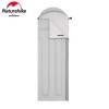 Спальний мішок з капюшоном Naturehike L250 NH21MSD07 правий 190x75 см Сірий (2237074931)