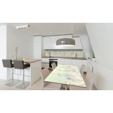 Наклейка вінілова на стіл Zatarga «Намальовані Троянди» 600х1200 мм Z180692st