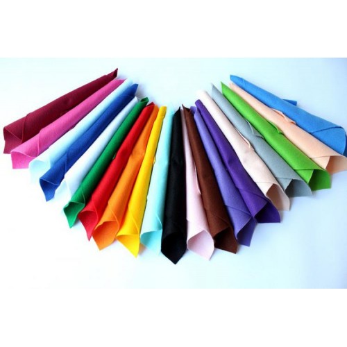 Набір корейського м'якого фетру Pugovichok Основний 20 кольорів (hub_DosW62165) Набір корейського м'якого фетру Pugovichok Основний 20 кольорів (hub_DosW62165)