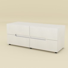 Тумба під ТВ-5 Стиль Компанит Білий (New-150)