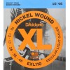 Струни для електрогітари 6 шт D'Addario EXL110 Regular Light Electric Guitar Strings 10/46