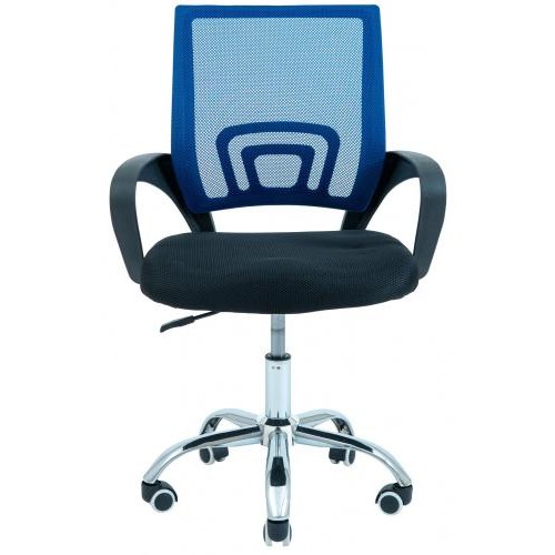 Офісне крісло керівника Richman Спайдер Сітка Чорне + Синє Офісне крісло керівника Richman Спайдер Сітка Чорне + Синє