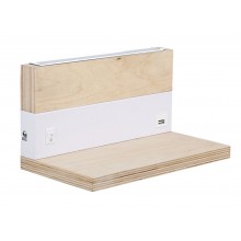 Настінний світильник Candellux Anet 25x14 см Бежево-білий (22-03386)