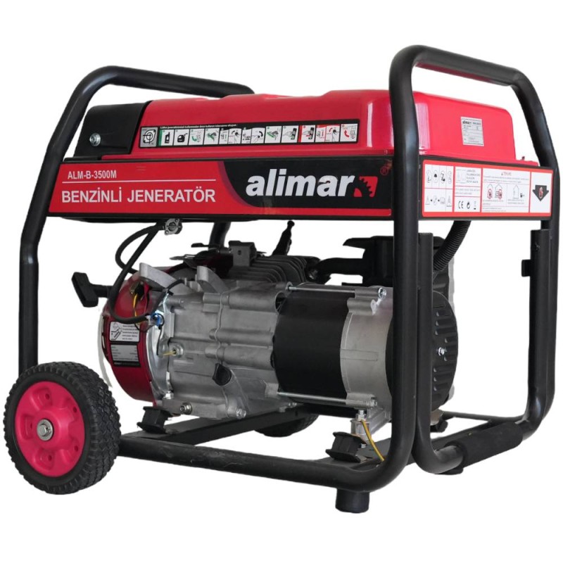 Генератор бензиновий Alimar ALM-B-3500-M 3,5 кВА 1 фаза ручний стартер
