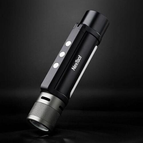 Акумуляторний світлодіодний ліхтар 1000 люмен Xiaomi Nextool NE20030 6 в 1 Type-C чорний Акумуляторний світлодіодний ліхтар 1000 люмен Xiaomi Nextool NE20030 6 в 1 Type-C чорний