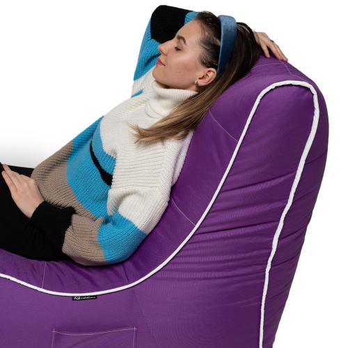Крісло Мішок Лежак Оксфорд 80х125 Студія Комфорту Фіолетовий Крісло Мішок Лежак Оксфорд 80х125 Студія Комфорту Фіолетовий