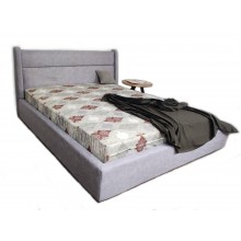 Ліжко BNB Duncan Comfort 120 х 190 см Allure З підйомним механізмом та нішою для білизни Сірий