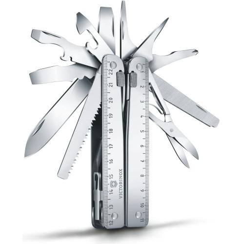Мультитул Victorinox Swisstool X Plus 115 мм 37 функцій Сріблястий (3.0338.N)