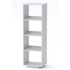 Стелаж Тумба 3 Компанит МГ 5 130х440х158 см Альба білий