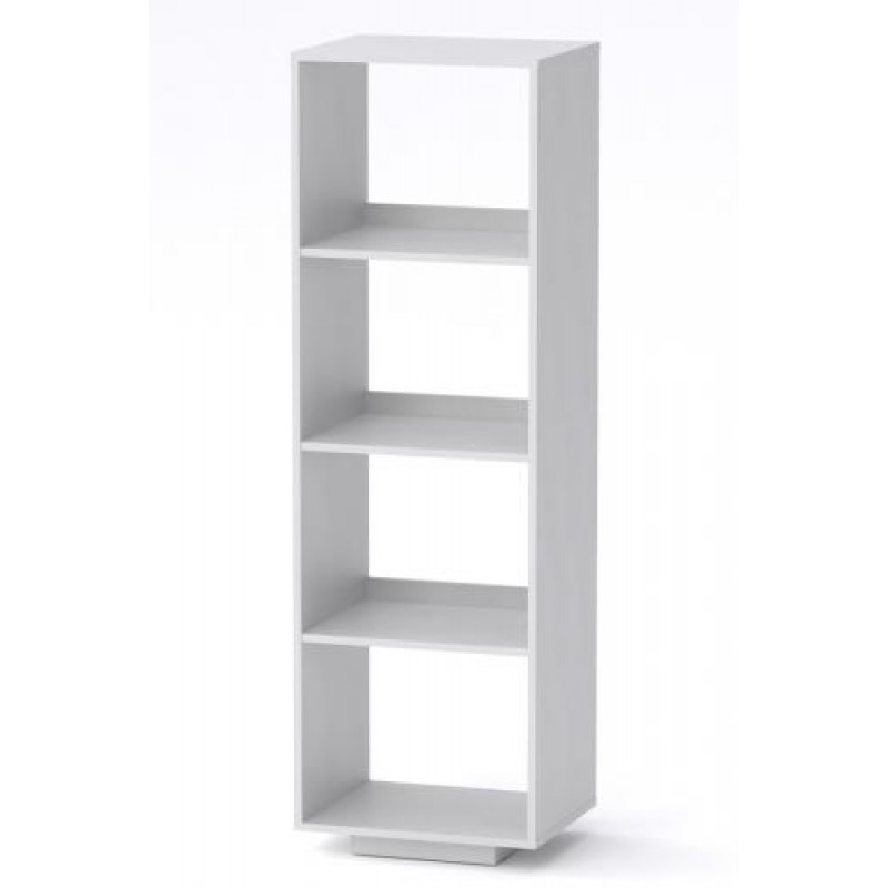 Стелаж Тумба 3 Компанит МГ 5 130х440х158 см Альба білий