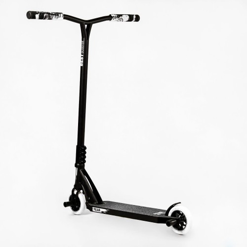 Самокат трюковий Best Scooter FEAR SCS система пеги алюмінієвий диск та дека колеса PU 100 кг Black and grey (112899) Самокат трюковий Best Scooter FEAR SCS система пеги алюмінієвий диск та дека колеса PU 100 кг Black and grey (112899)