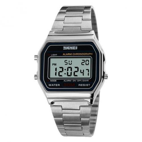 Годинники чоловічі наручні Skmei 1123 Old School Сріблясті (IBW118S) Годинники чоловічі наручні Skmei 1123 Old School Сріблясті (IBW118S)