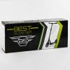 Самокат двоколісний складаний амортизатор Best Scooter PU колеса 100 кг Black and red (105585)
