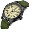 Наручний годинник чоловічий BESTA Command Green Чорний (3501)