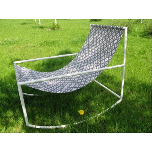 Крісло Шезлонг CRUZO метал Жовтий/Блакитний (kr0001) Крісло Шезлонг CRUZO метал Жовтий/Блакитний (kr0001)