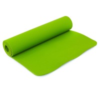 Килимок для фітнесу та йоги TPE+TC SP-Planeta FI-4937 183х61х0.6 см Зелений (AN0512)