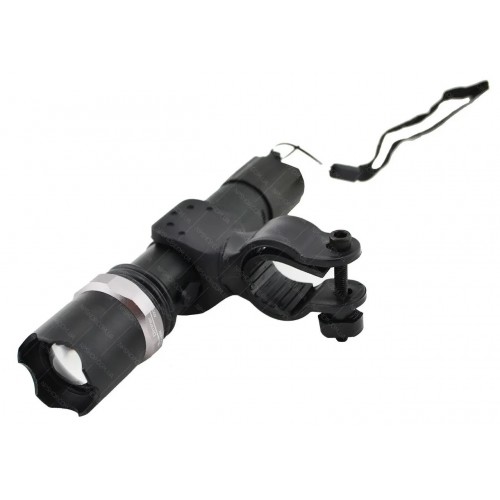 Ліхтар ручний з акумулятором заряджання та кріплення Bailong Zoom X-Balog XPE Cree BL-T8628 (BL-T8628)