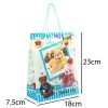 Сумочка подарункова пластикова з ручками Gift bag Ведмедики 23х18х7.5 см Блакитний (27348) в інтернет супермаркеті PbayMarket!