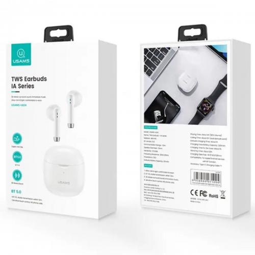 Навушники Usams IA04 TWS Earbuds IA Series White