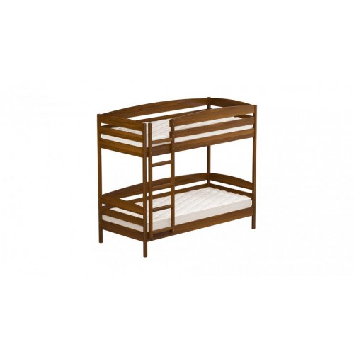 Ліжко дерев'яне Estella Дует Плюс 80х190 см Світлий горіх Масив 2Л2.5 (6601764029) Ліжко дерев'яне Estella Дует Плюс 80х190 см Світлий горіх Масив 2Л2.5 (6601764029)