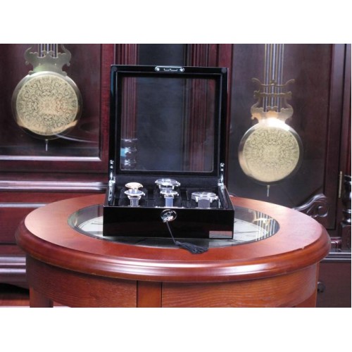 Шкатулка для зберігання годинників Salvadore WB3035-6BB 230х95х230 мм Чорний Шкатулка для зберігання годинників Salvadore WB3035-6BB 230х95х230 мм Чорний