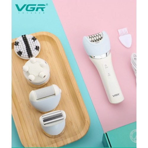Епілятор бездротовий VGR V-703 USB 5в1 (2328375240) Епілятор бездротовий VGR V-703 USB 5в1 (2328375240)