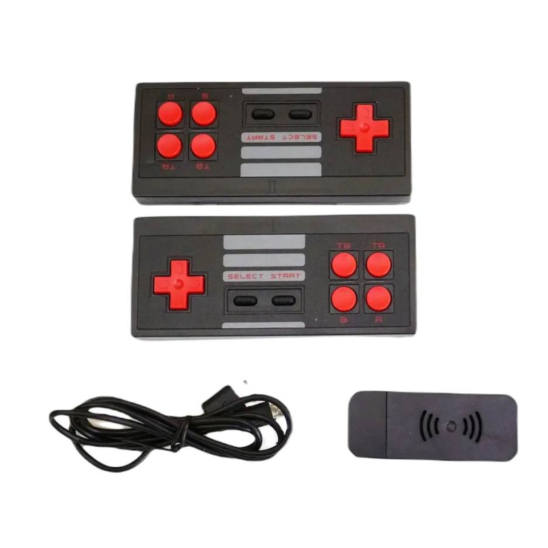 Ігрова приставка консоль RIAS Game D600 HDMI з бездротовими джойстиками (3_01208)