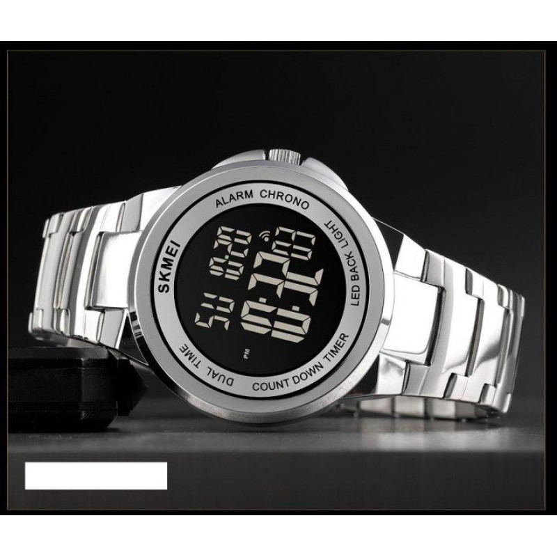 Годинник наручний чоловічий Skmei 1712 Сріблястий