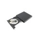 Зовнішній портативний USB DVD-RW CNV Сombo Black