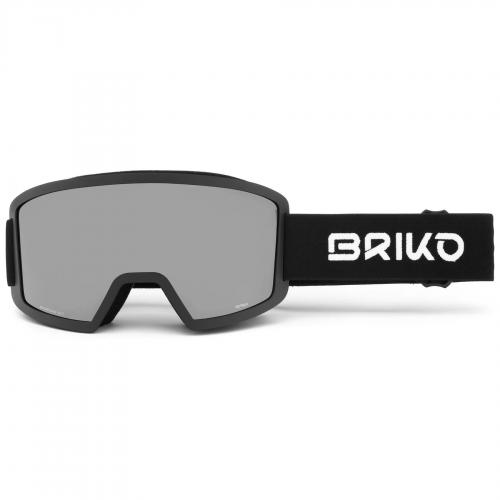 Маска гірськолижна Briko 7.7 FIS HD Race Matt Black (Brown Base) / Silver Mirror Cat.S2