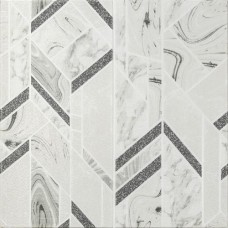 Панель стінова 3D 700х770х4мм абстракція сіра (D) Sticker Wall SW-00001990