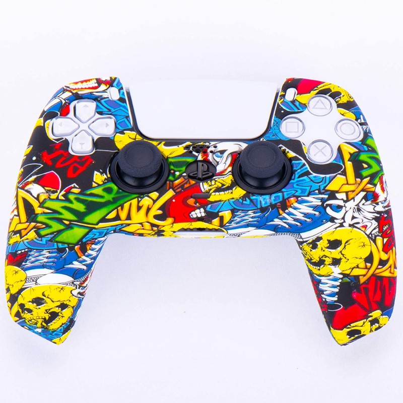 Захисний силіконовий чохол Urban Dreams на геймпад PS5 Dualsense для Sony PlayStation 5 + 2 стику (PIA009)