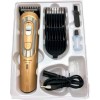 Бездротова машинка для стрижки волосся Gemei GM-6112 Gold