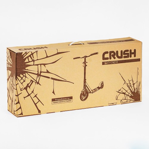 Двоколісний самокат алюмінієвий фара амортизатор Skyper Crush 100 кг Turquoise (116954) Двоколісний самокат алюмінієвий фара амортизатор Skyper Crush 100 кг Turquoise (116954)