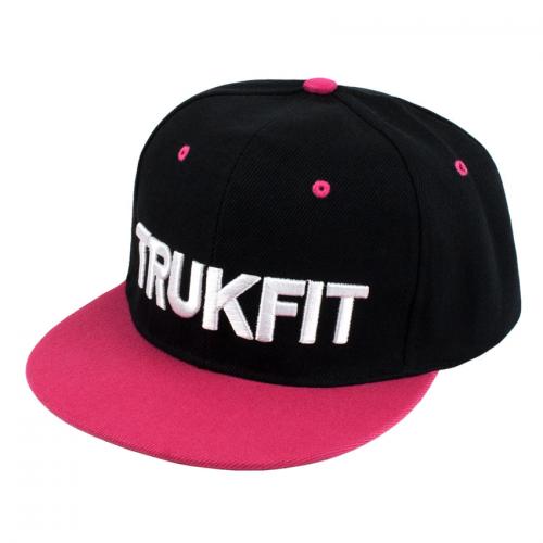 Бейсболка Snapback Beani'qe TRUKFIT One sizе Чорний+рожевий One sizе (23213) в інтернет супермаркеті PbayMarket!