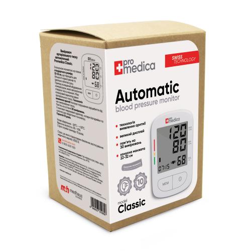 Автоматичний електронний тонометр ProMedica Classic CO002376 Автоматичний електронний тонометр ProMedica Classic CO002376