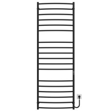 Рушникосушарка електрична Класік Еліт П18 600х1800 Deffi Чорний JD03 (C.KE.180.60.18.E.B.R.1)