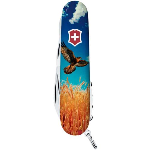 Складаний ніж Victorinox Climber Ukraine 91 мм 15 функцій Вільний Сокіл (1.3703.7_T3230pw) Складаний ніж Victorinox Climber Ukraine 91 мм 15 функцій Вільний Сокіл (1.3703.7_T3230pw)