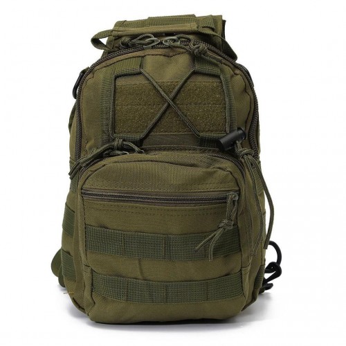 Тактична сумка-рюкзак Military T-Bag 3 28х18х13 см Хакі
