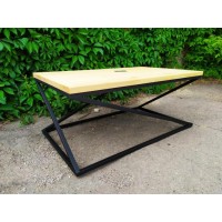 Журнальний столик GoodsMetall 1000х500х450 Zeta Лофт Журнальний столик GoodsMetall 1000х500х450 Zeta Лофт