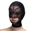 Маска серце сітка з відкритим ротом Feral Feelings - Hearts Mask Black/Black в інтернет супермаркеті PbayMarket!