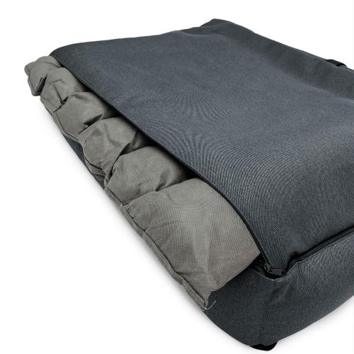 Лежак ліжко для собак всіх порід EGO Bosyak Рогожка 2XL 115x95 Сірий (спальне місце для великих собак) Лежак ліжко для собак всіх порід EGO Bosyak Рогожка 2XL 115x95 Сірий (спальне місце для великих собак)