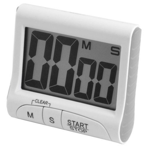 Таймер кухонний з дисплеєм Lux Electronic Timer D-016 Білий Таймер кухонний з дисплеєм Lux Electronic Timer D-016 Білий