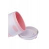 Складана силіконова склянка з кришкою Tonna Barrel MARSHMALLOW