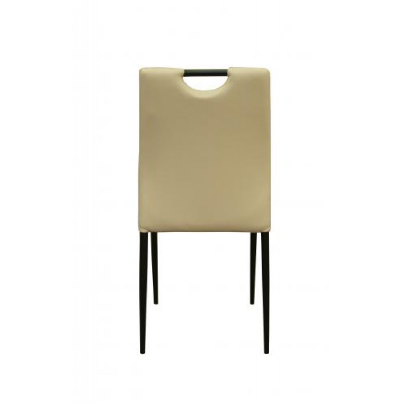 Стілець Max's furniture Денвер Чорний/Бежевий