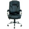 Офісне крісло керівника Richman Гранде Хром М1 Tilt Чорне