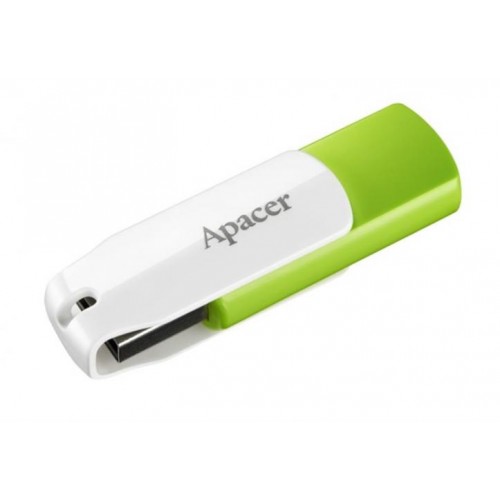 Флеш-накопичувач USB 64GB Apacer AH335 White/Green (AP64GAH335G-1) в інтернет супермаркеті PbayMarket!