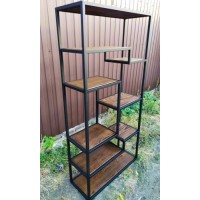 Стелаж GoodsMetall у стилі Лофт 1600х800х300 СТЖ201