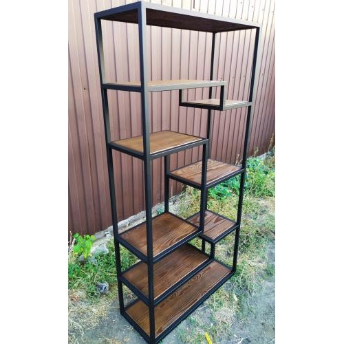 Стелаж GoodsMetall у стилі Лофт 1600х800х300 СТЖ201