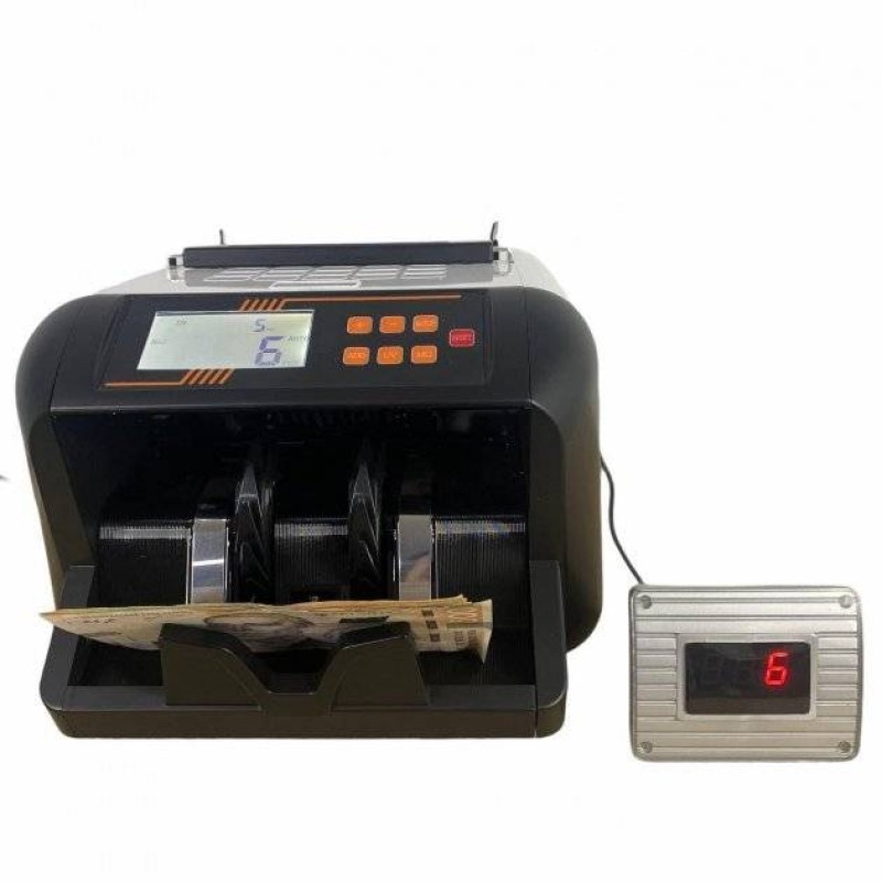 Машинка лічильна для грошей Bill Counter UV-MG 555 портативний лічильник банкнот з ультрафіолетовим та магнітним сканером-детектором